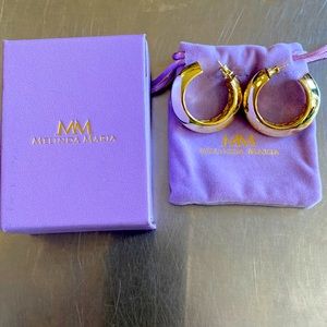 1.5" Athena Hoop Earrings